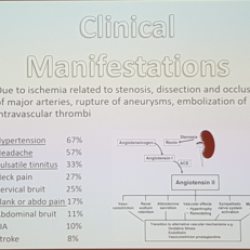 clinical manifestations