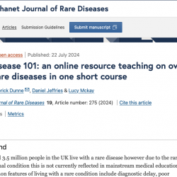 M4RD’s Rare Diseases 101 Study